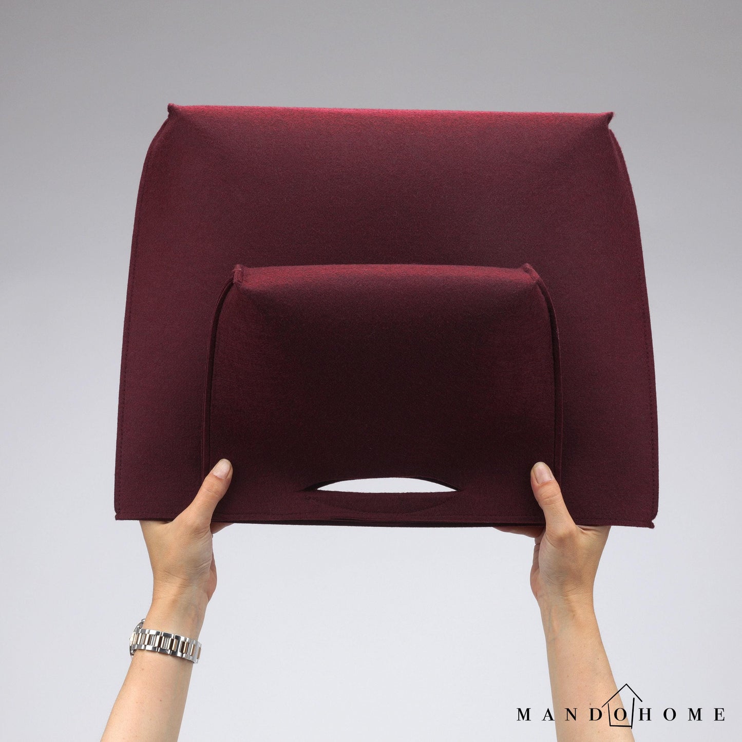 Minimalist Felt Tote Bag | Laptop, Beach, Shopping Carrier