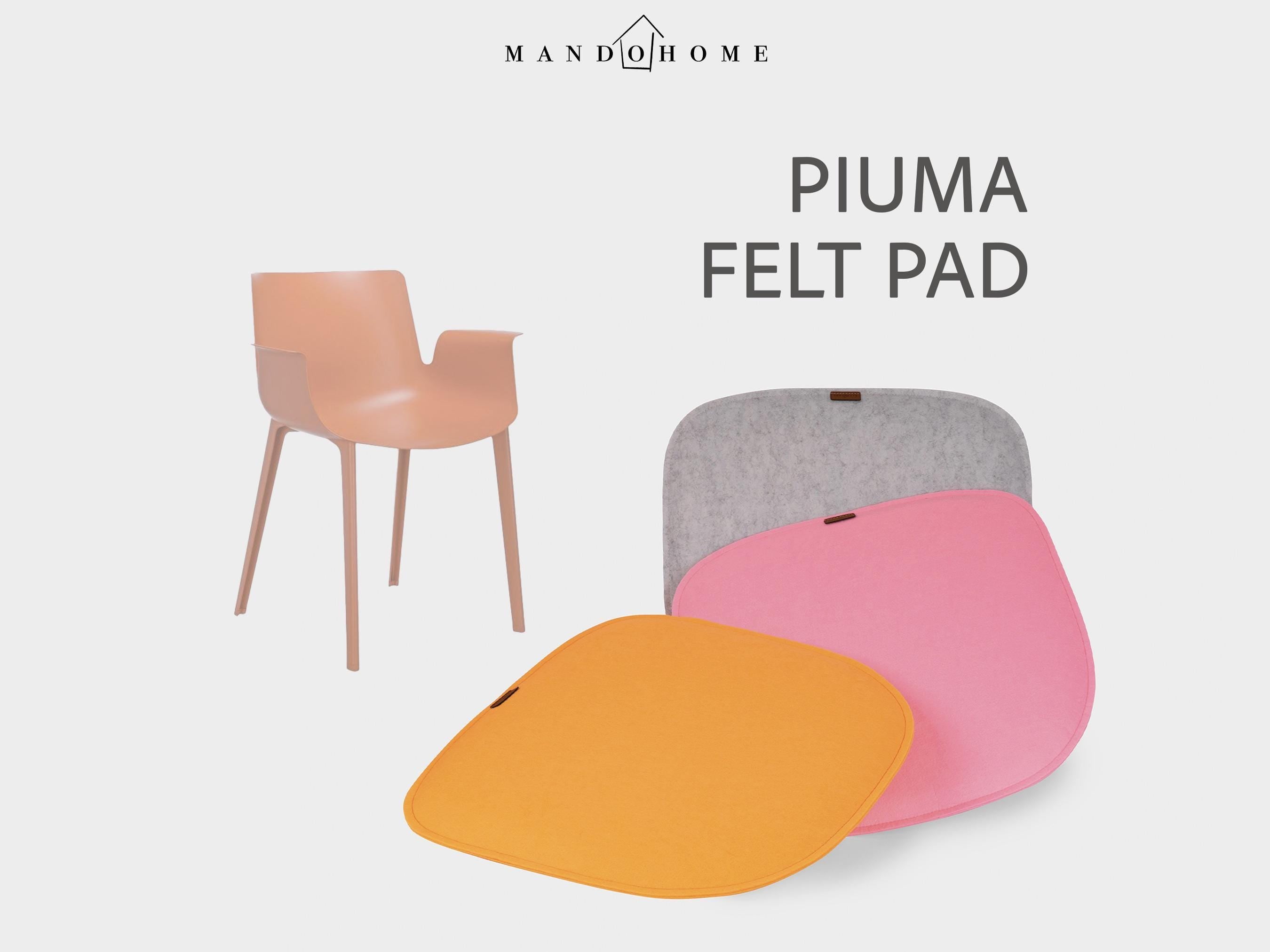 Piuma Chair Cushion – Felt Seat Pad with Non Slip Option