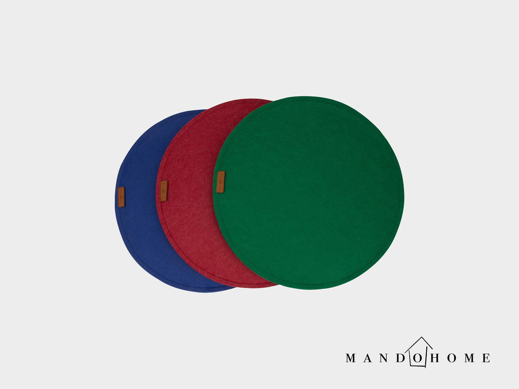 Ant Chair Cushion – Felt Seat Pad with Non Slip Option detail