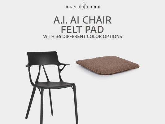 Custom Felt Seat Cushion for A.I. AI Chair – 36 Colors
