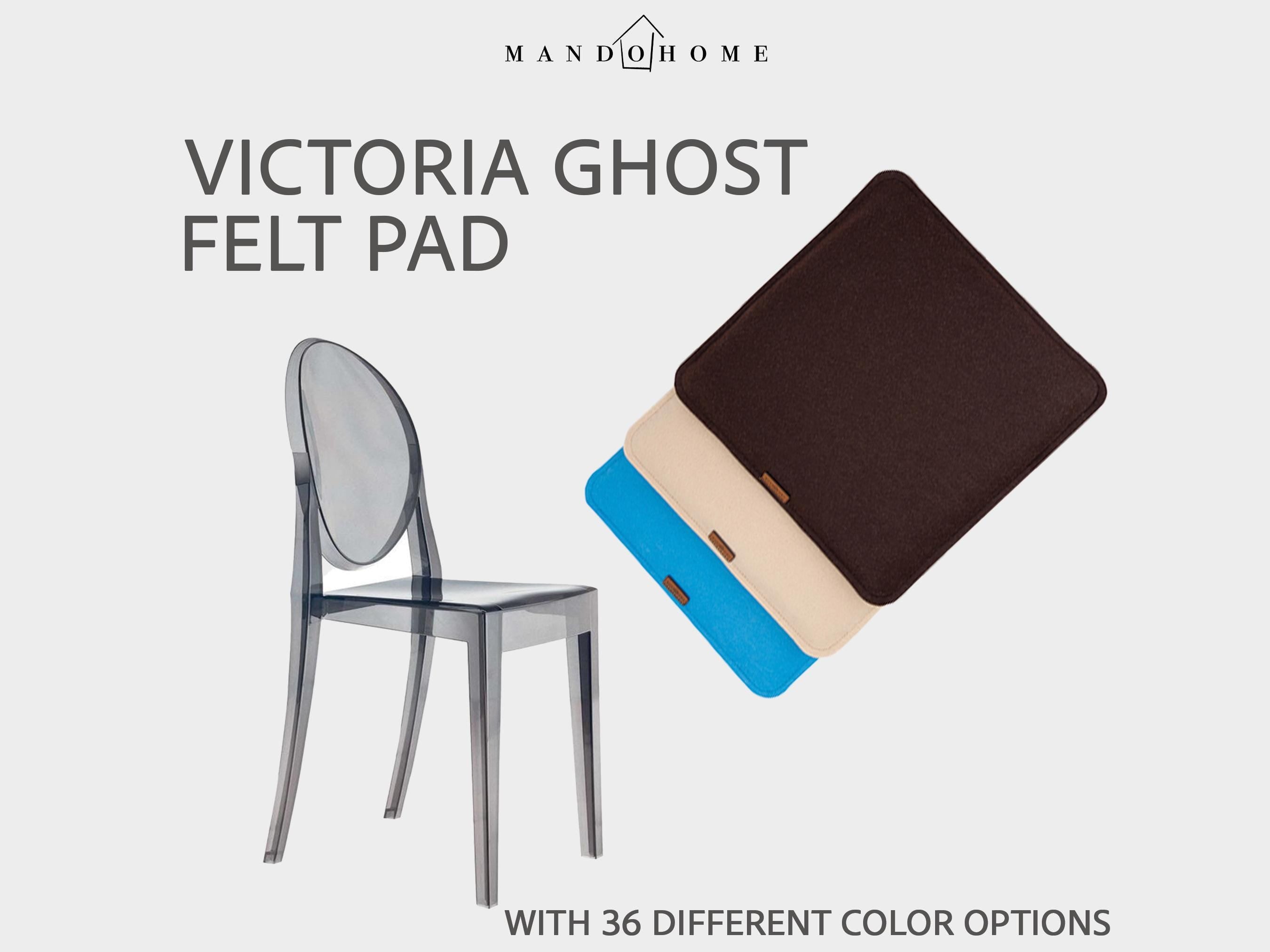 Customizable Felt Seat Cushion for Victoria Ghost Chair - 36 Colors, Comfort & Protection