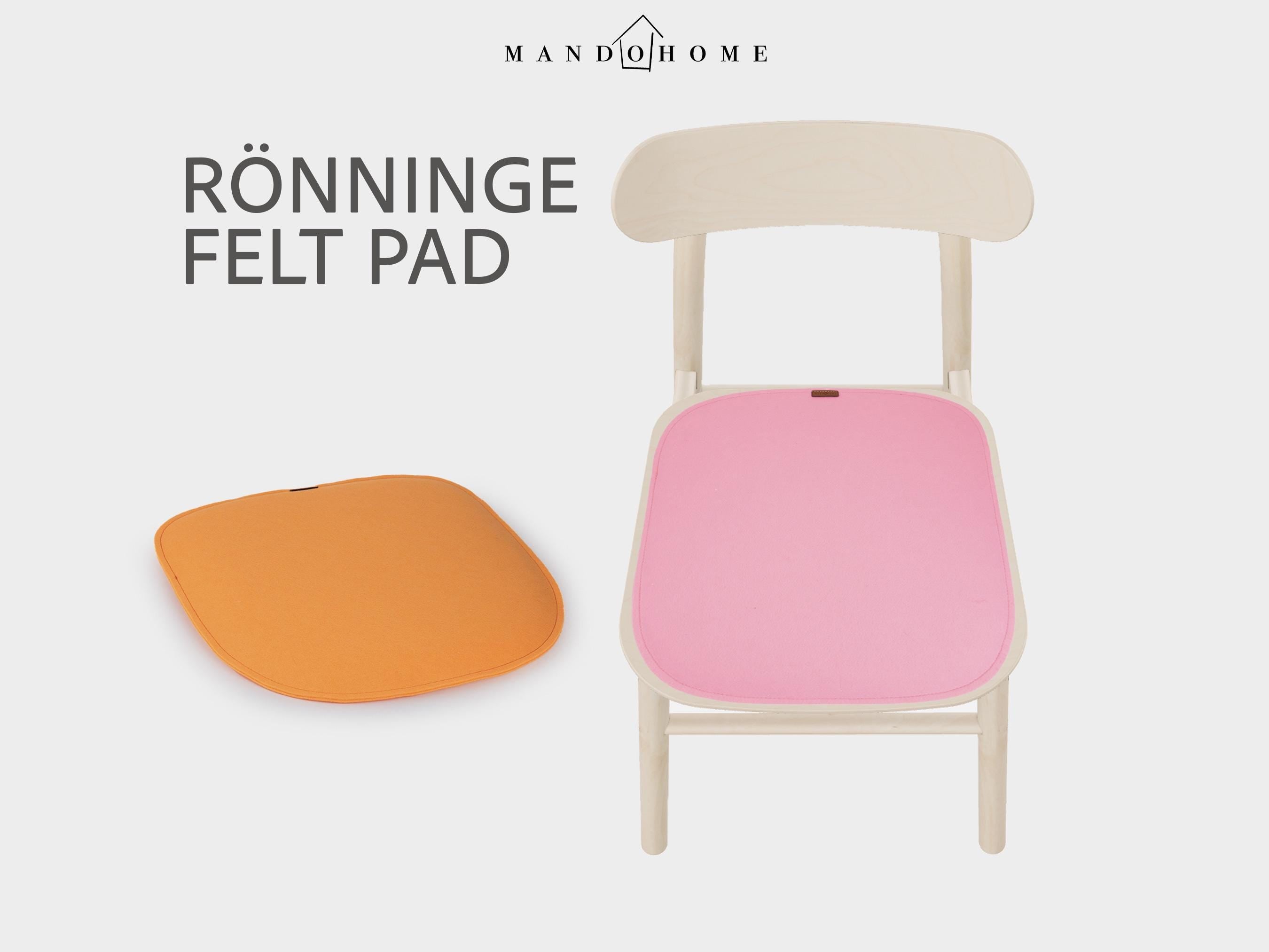 IKE. RÖNNINGE Chair Cushion – Felt Seat Pad with Non Slip Option