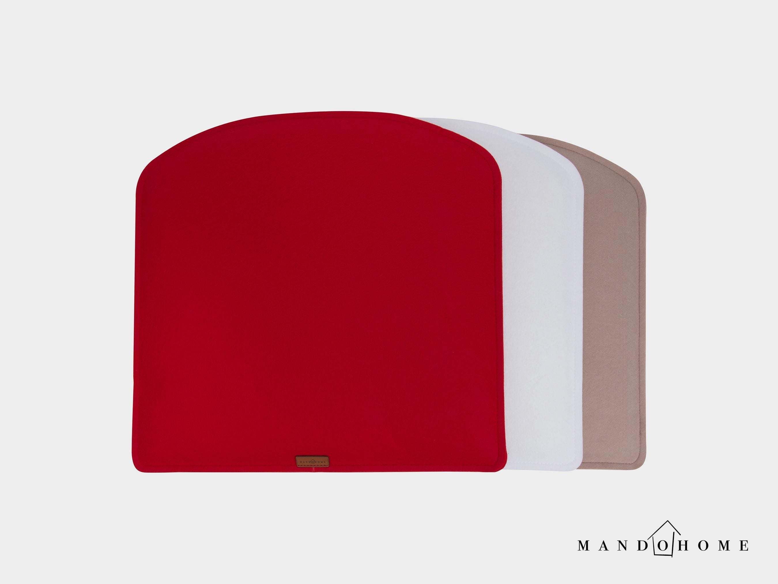 Bandwidth Dining Chair Cushion – Felt Seat Pad with Non Slip Option detail