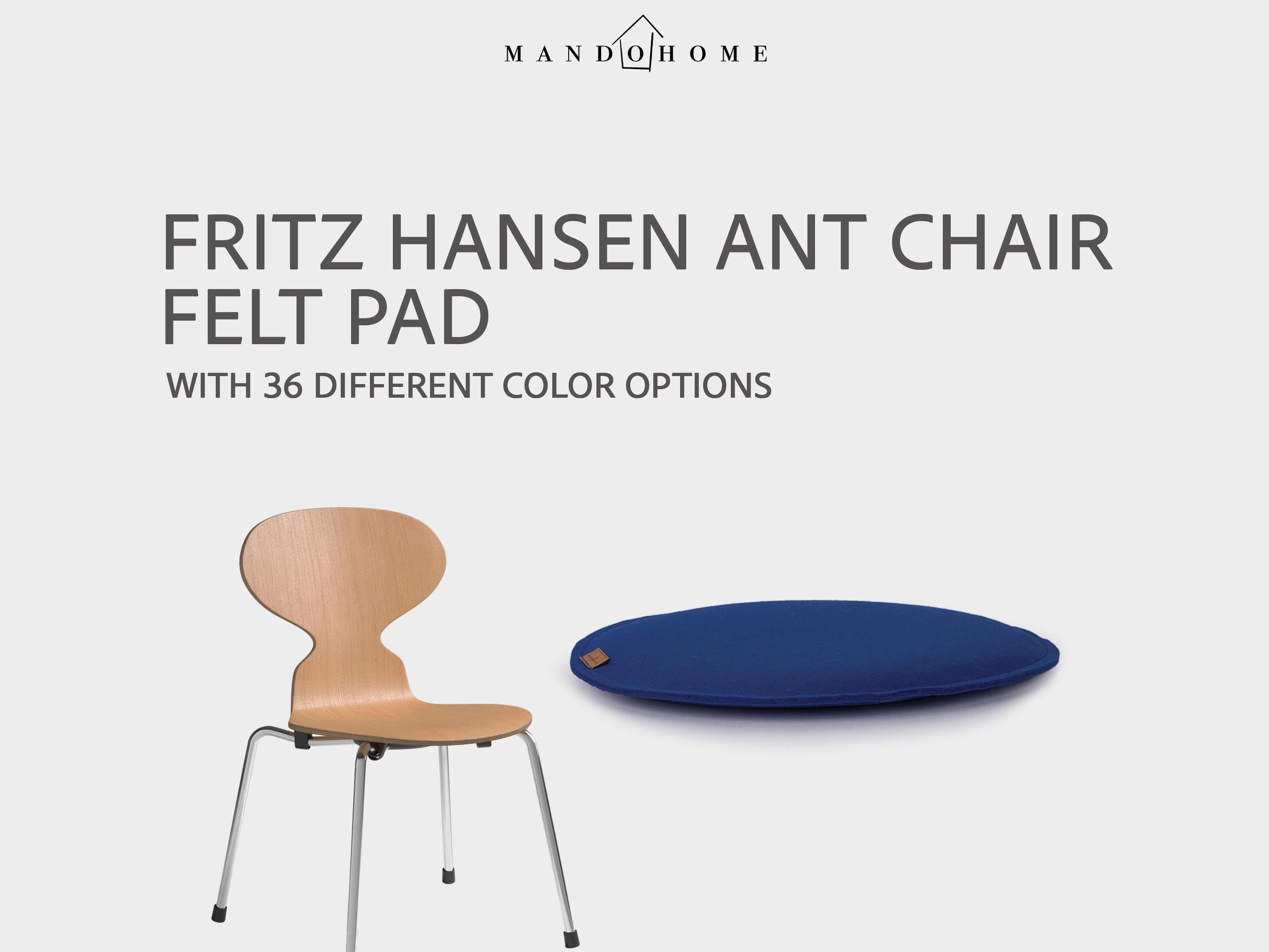 Ant Chair Cushion – Felt Seat Pad with Non Slip Option
