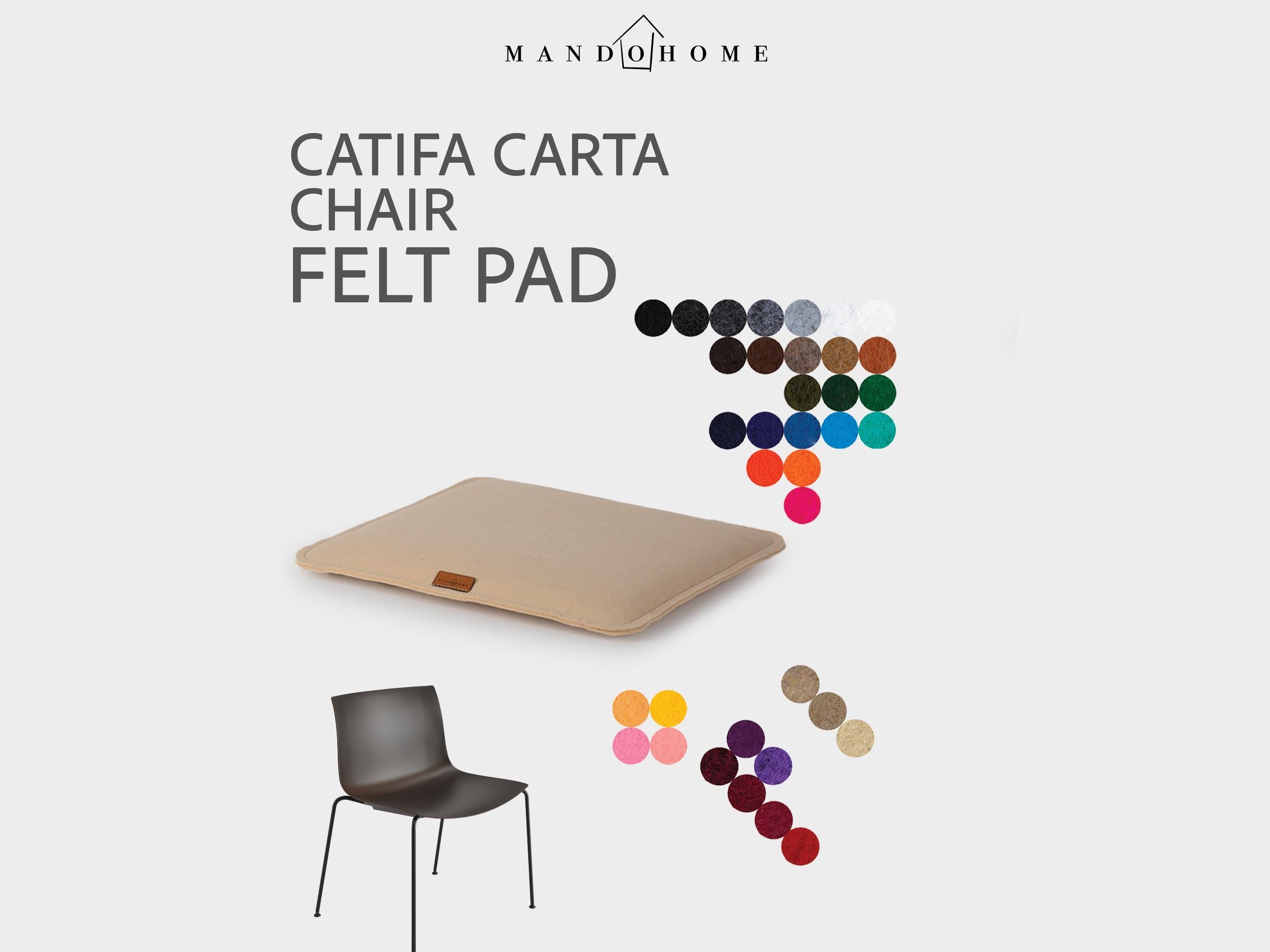 Arp. Catifa Carta Chair Cushion – Felt Seat Pad with Non Slip Option