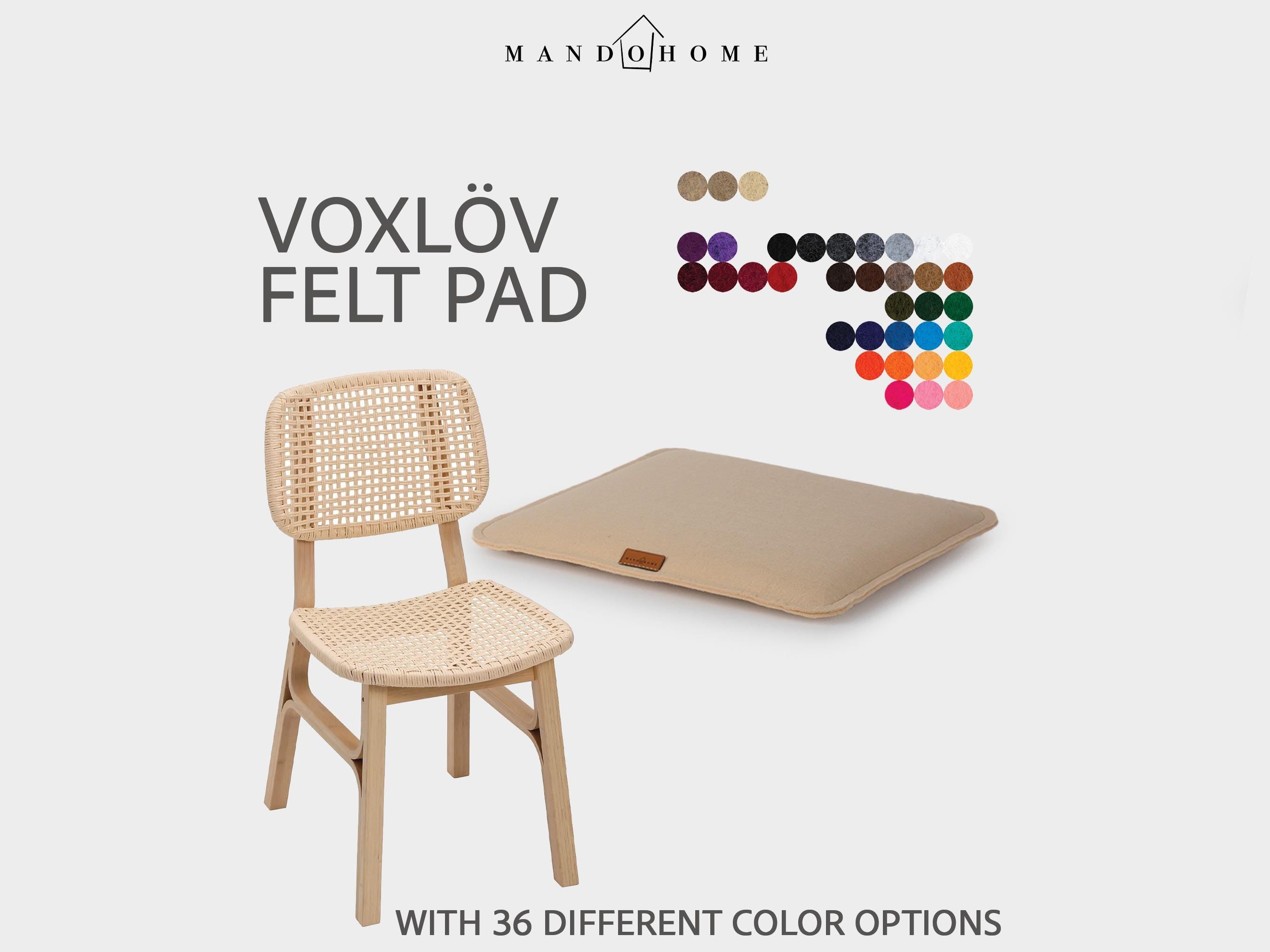 Customizable Felt Seat Cushion for Voxlöv Chair - 36 Colors, Comfort & Protection, Voxlov Chair
