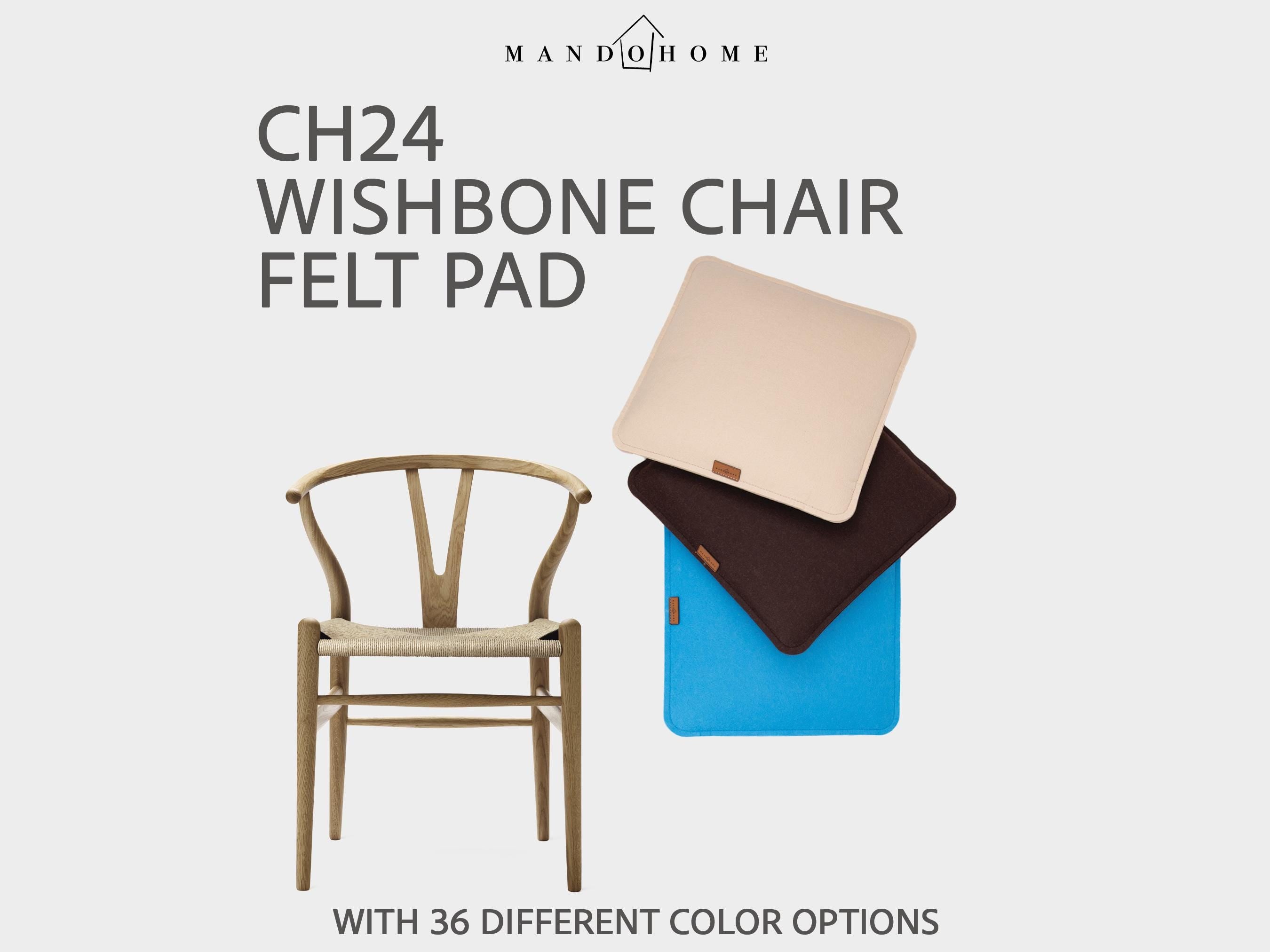 Felt Pad Cushion for CH24 Wishbone Chair