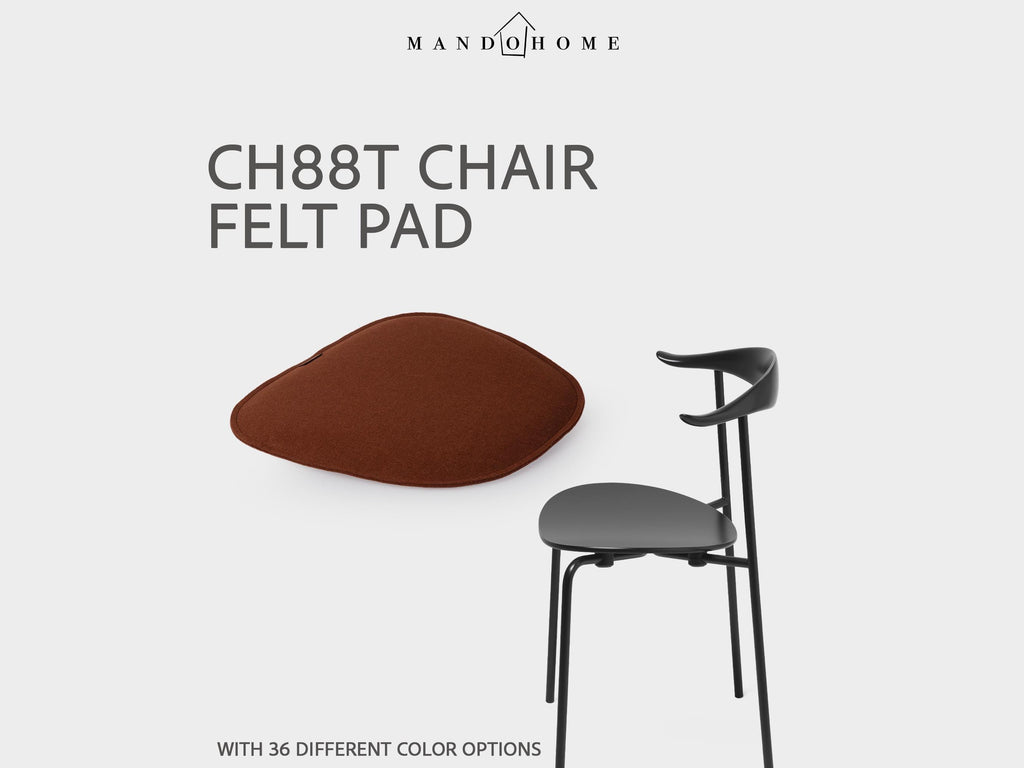 CH88T Chair Cushion – Felt Seat Pad with Non Slip Option