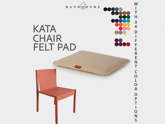 Felt Chair Cushion for Kata Chair with Non Slip Option