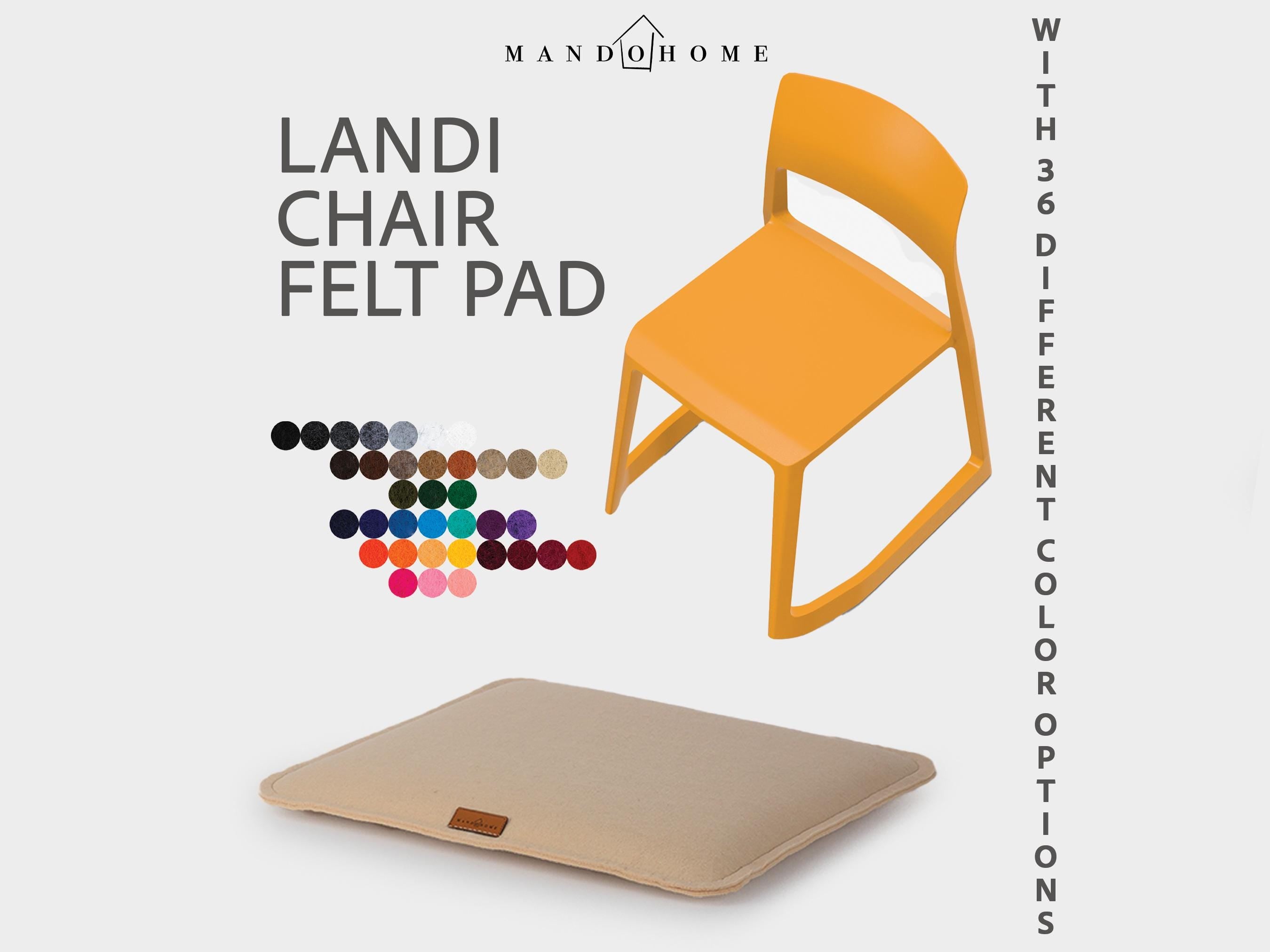 Felt Chair Cushion for Landi Chair with Non Slip Option