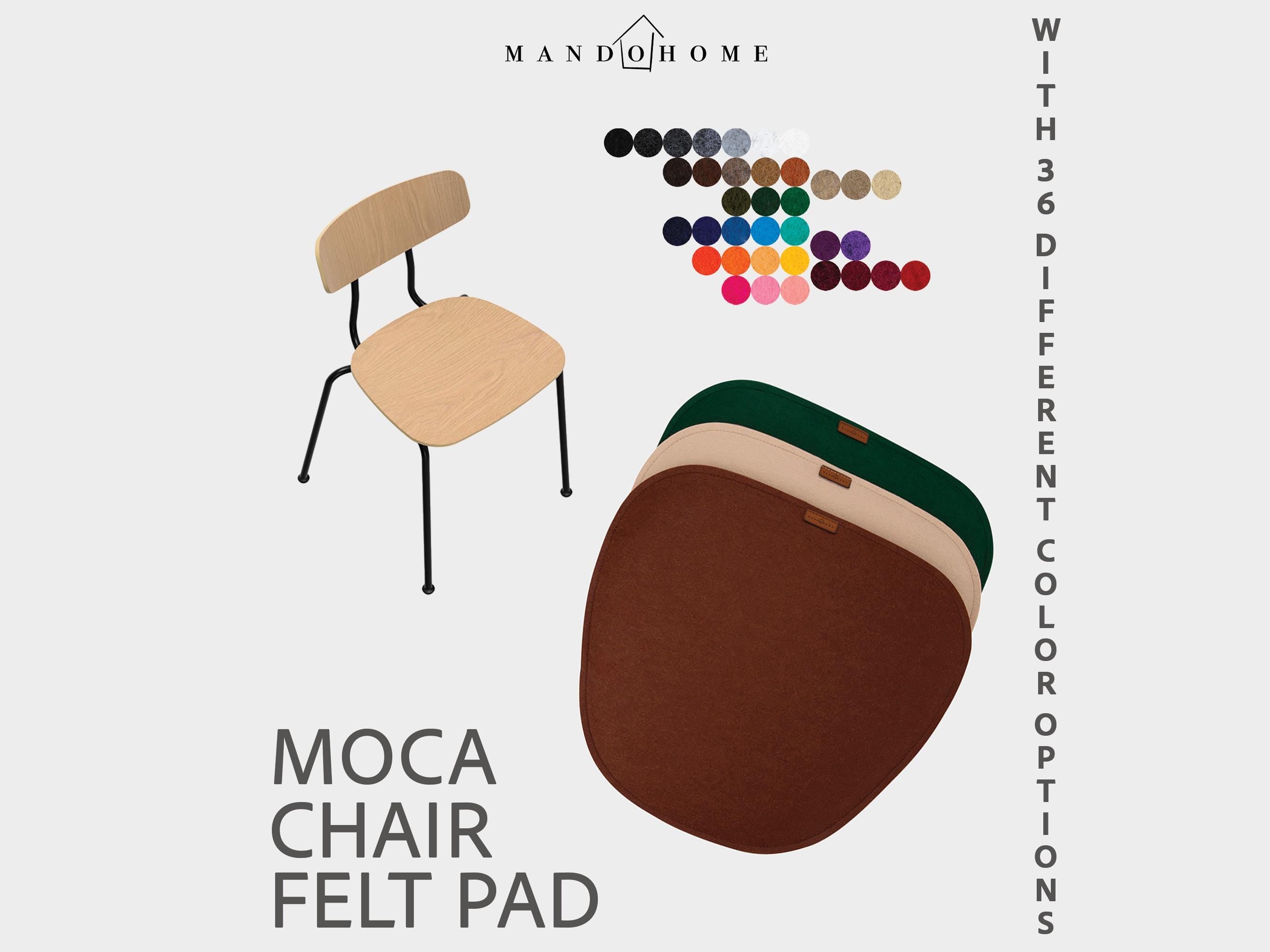 Felt Chair Cushion for Moca Chair, Non Slip Seat Pad, Custom Color Chair Cushion