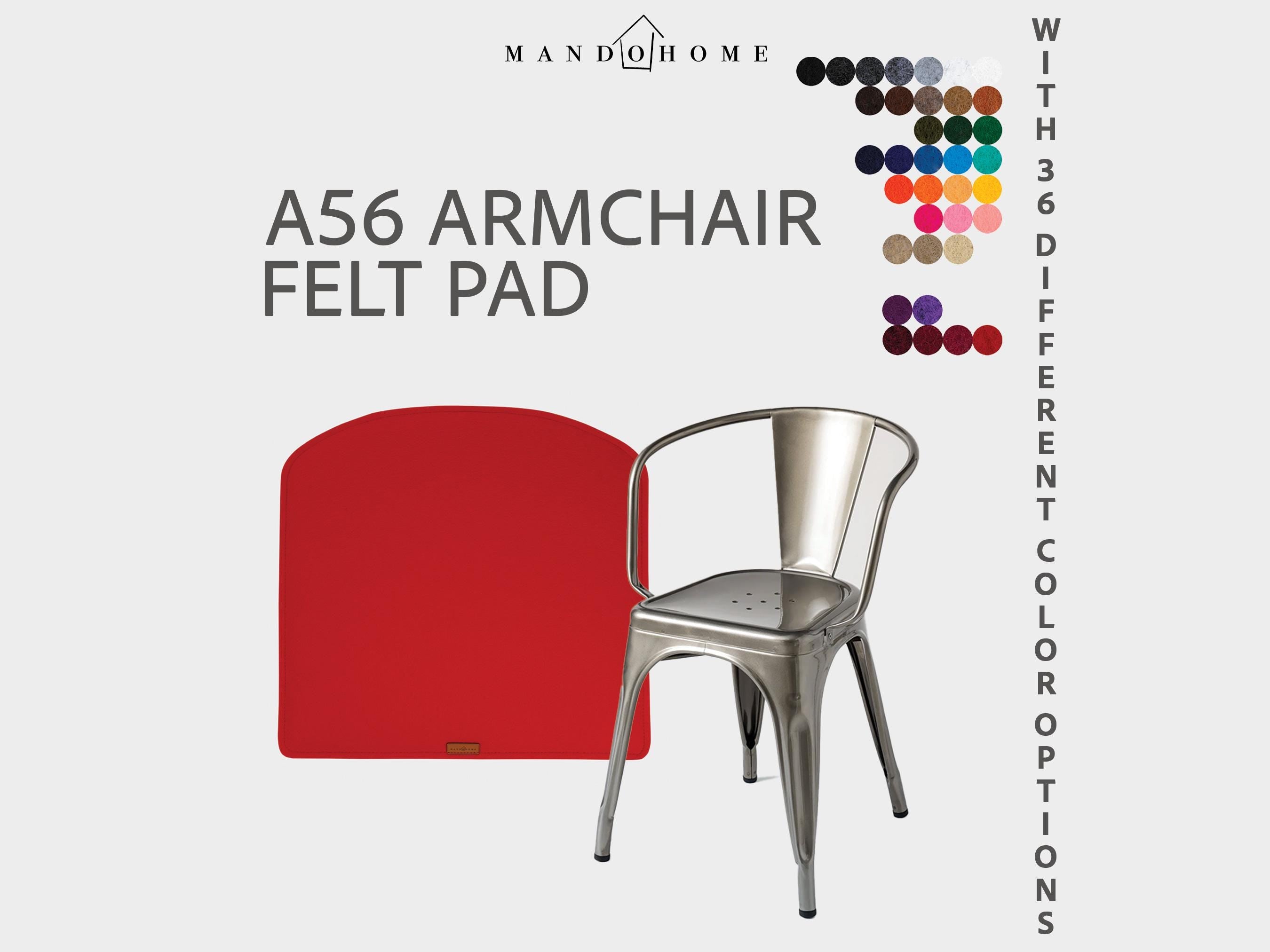 A56 Armchair Felt Chair Cushion Non Slip Seat Pad