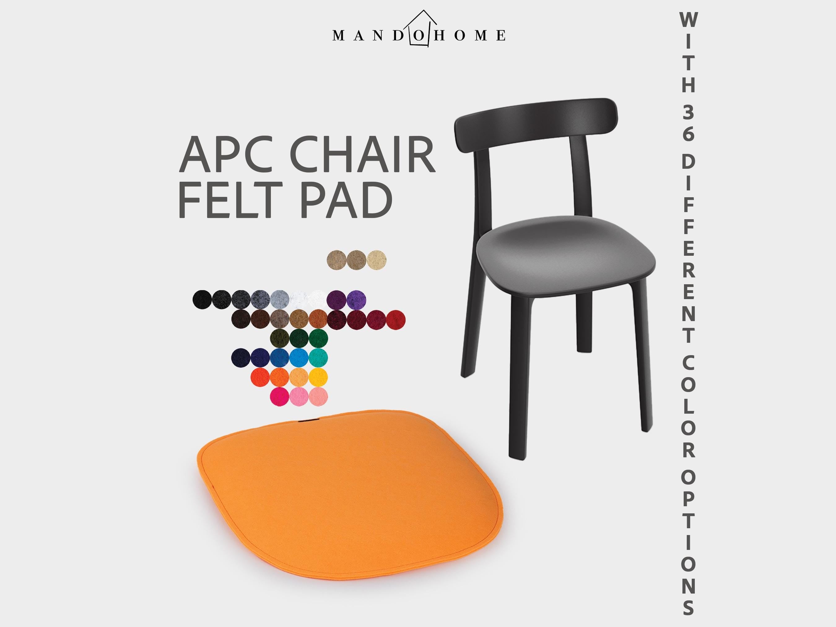 Felt Chair Cushion for APC Chair, Non Slip Seat Pad, Custom Color Chair Cushion