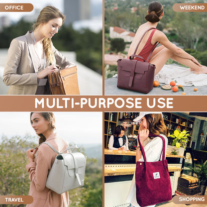 Purse Organizer Insert with 8 Pockets with Key Hook, 6 Sizes in Gold